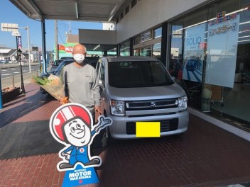 Ｆ様ワゴンＲご納車式★