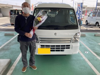 スーパーキャリイのご納車、おめでとうございます！