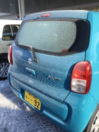 今朝はしばれましたね！