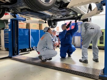 【花壇自動車大学校様】技術講習会＆フレッシュマンセミナーを開催しました！