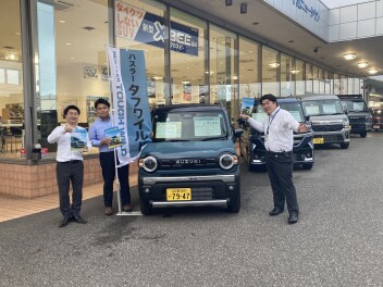 ＮＥＷハスラー登場！タフワイルド試乗車あります！