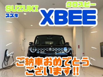 クロスビーをご納車させていただきました！