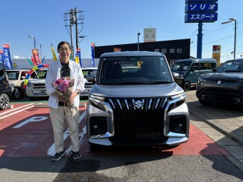 F様にソリオバンディットをご納車させて頂きました