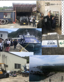 伊豆諸島の販売店様の訪問その２