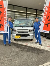 キャリイ前原で乗れます！＆スズキの日開催のお知らせ！