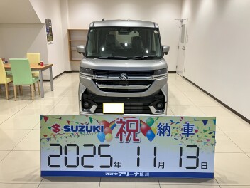 スペーシアカスタム　ご納車おめでとうございます！！
