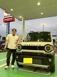 ハスラータフワイルド納車式(^_-)-☆