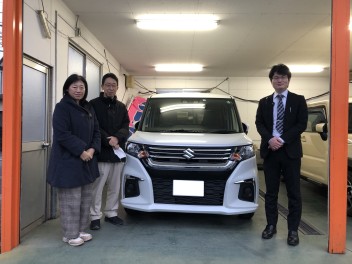新型ソリオをご納車いたしました！