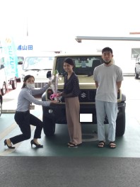 ジムニーシエラ　ご納車おめでとうございます！