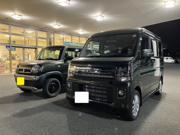 エブリイワゴン、ご納車おめでとうございます♪