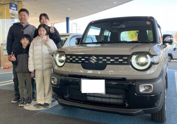 新型クロスビーご納車ありがとうございました！