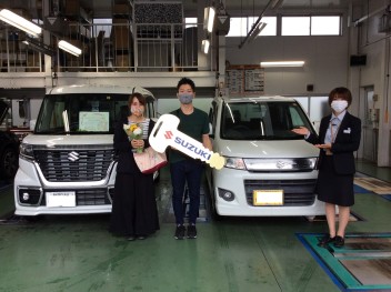 ☆！！スペーシアカスタムご納車です！！★