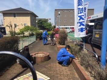 地域貢献活動！まちなかクリーンデー！