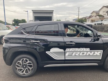 新型フロンクス　期間限定でアリーナ清武店に展示！！