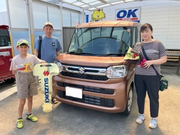 ☆祝☆スペーシア納車式