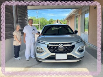 フロンクス納車させていただきました☆