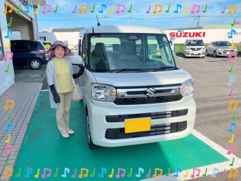 スペーシア納車させていただきました☆