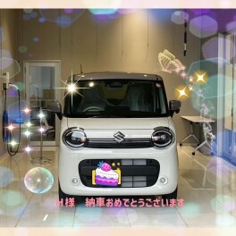 H様　納車のご来店ありがとうございました