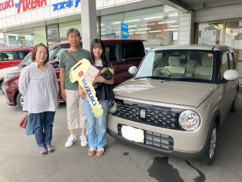 ☆祝☆ラパン納車式