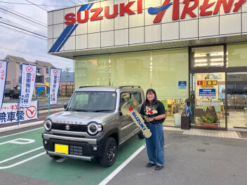 ☆祝☆ハスラー納車式