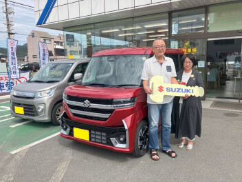 ☆祝☆スペーシアカスタム納車式