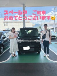 スペーシア　ご納車しました♡