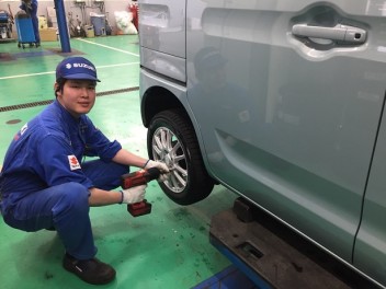 タイヤ交換はお済ですか？