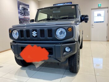 雪道安心どこでもどこまでもいける車　ジムニーご納車です！