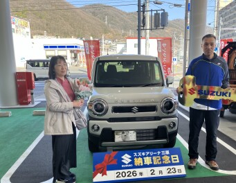 ☆祝☆ハスラー納車式