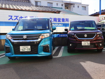 新型ソリオ乗り比べできます！！