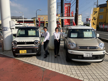 クロスビーとハスラーの試乗車がございます！