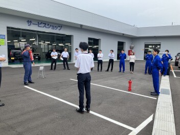 避難訓練を実施しました！