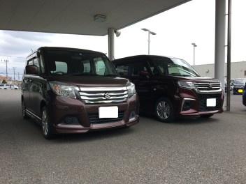ソリオご納車おめでとうございます♪