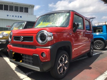 新型ハスラー、試乗していただきました！！