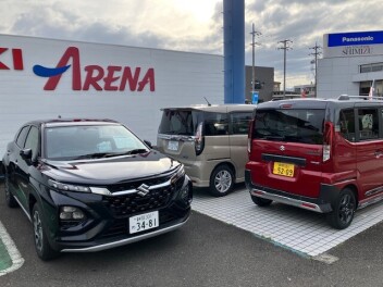週末はフロンクスを見にスズキへGO