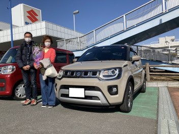 イグニスご納車おめでとうございます