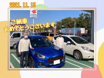 Ｎ様　スイフトご納車です♪