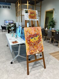 指描きアート画家　畠澤陽子展を開催中！