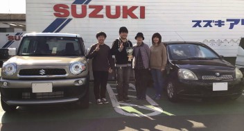 クロスビーのご納車がございました！