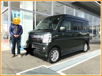 エブリイワゴンを納車しました★