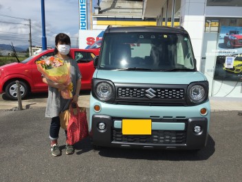 スペーシアギアのご納車おめでとうございます！