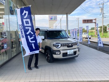 新型クロスビー試乗できます！！