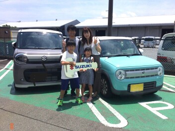 スマイルクリームコーデ　ご納車ありがとうございます