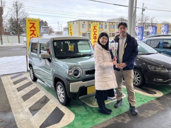 ハスラーご納車おめでとうございます！