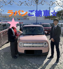 ラパンご納車☆