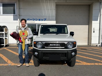 T様にジムニーをご納車させて頂きました