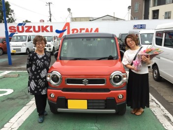 ＊Ｙ様　新型ハスラーご納車＊