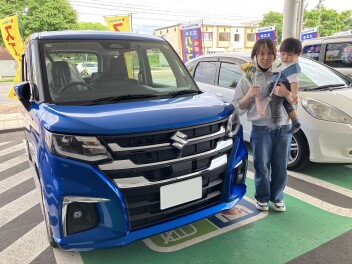 広々ソリオ！　納車おめでとうございます！