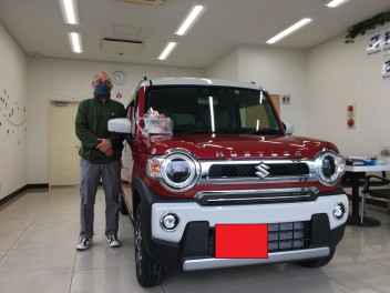 ご納車させていただきました！