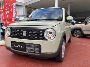 新型ラパン　展示車やってきました☆